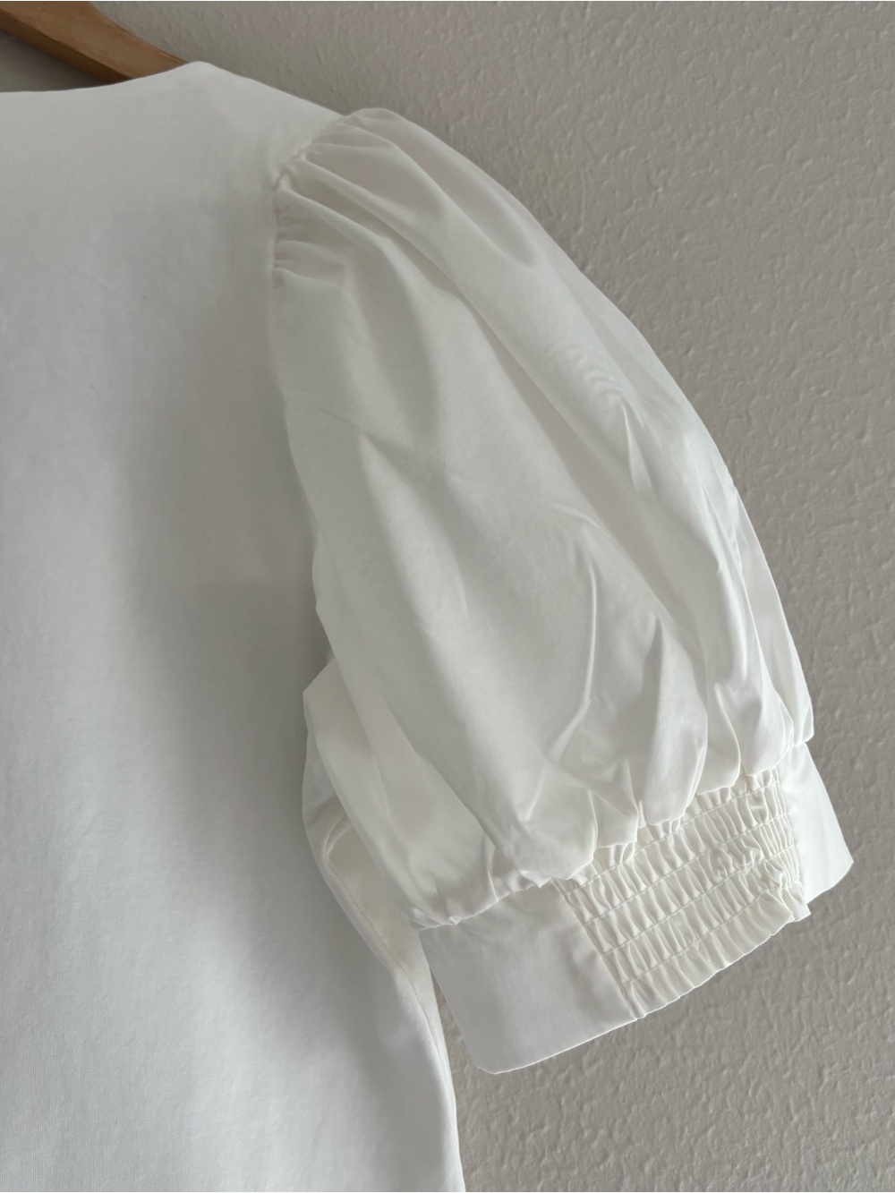 Bailey 44 White Square-Neck Puff Sleeve Blouse - Picture 4 of 9